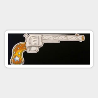 Tattoo Gun Slinger Art Sticker